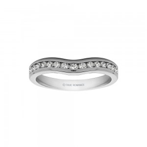 15-ROUND DIAMONDS .10 RD DIAS WEDDING RING