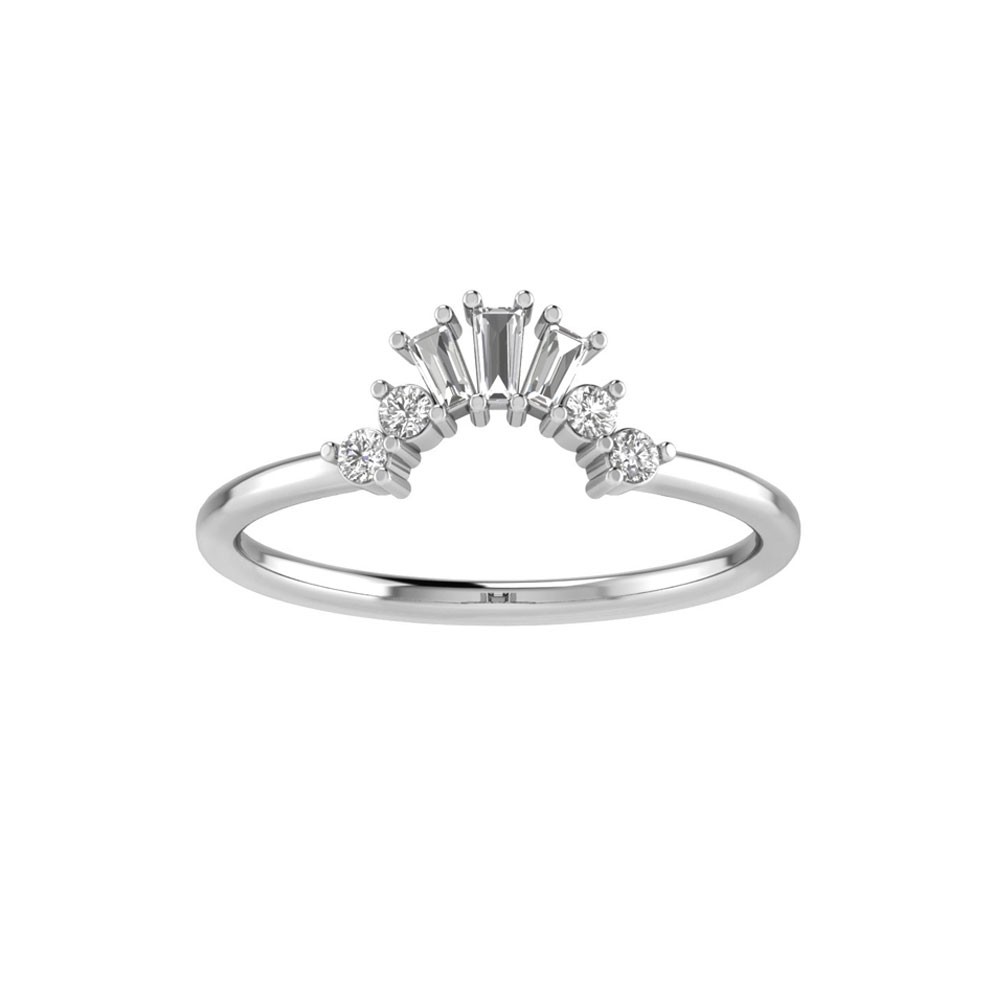 Baguette Crown Tiara Band