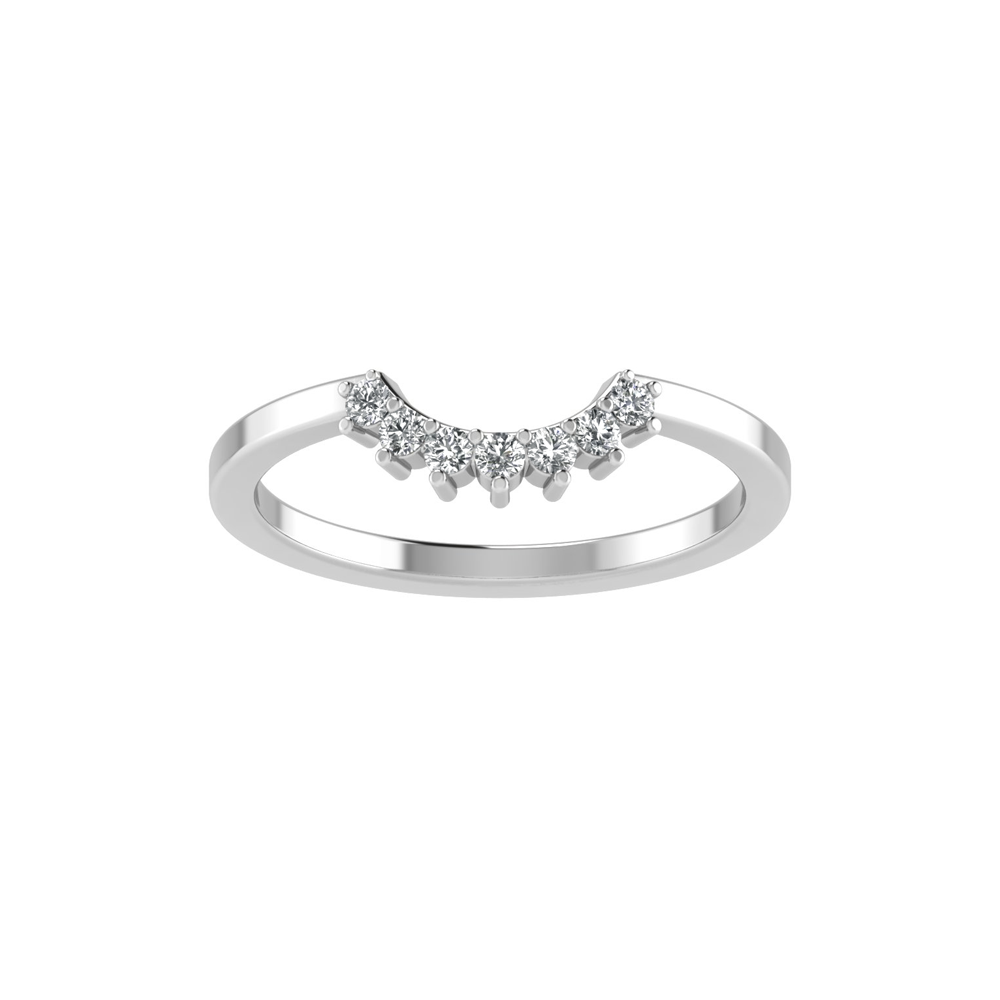 Prong Six Stone Tiara Band