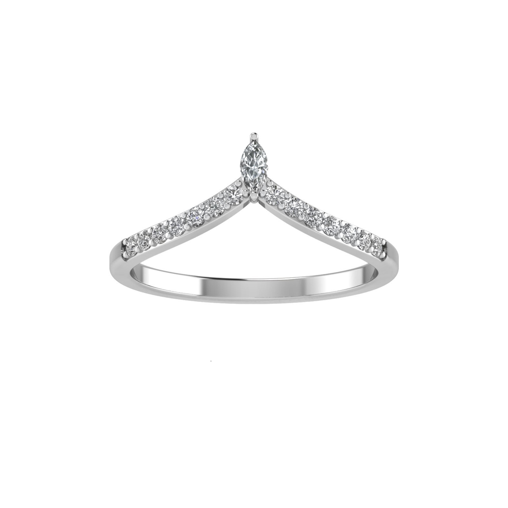 Royal Chevron Tiara Band